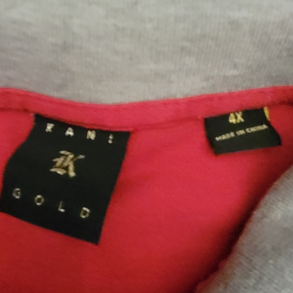 KARL KANI Gold Version RED COLLAR POLO - Picture 2 of 4
